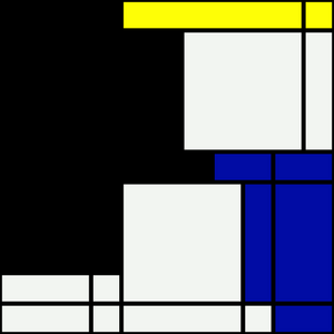 Mondrian Ticket project preview