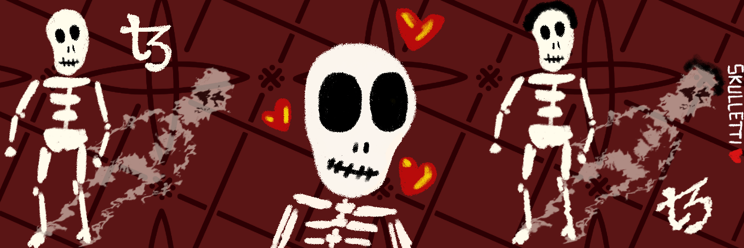 SKULLETTI TWITTER BANNER #170 static token preview