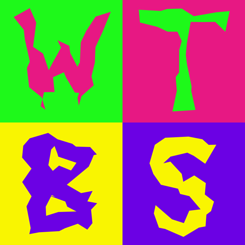 Waiting To Be Signed Logo with Wobbles #25 static token preview