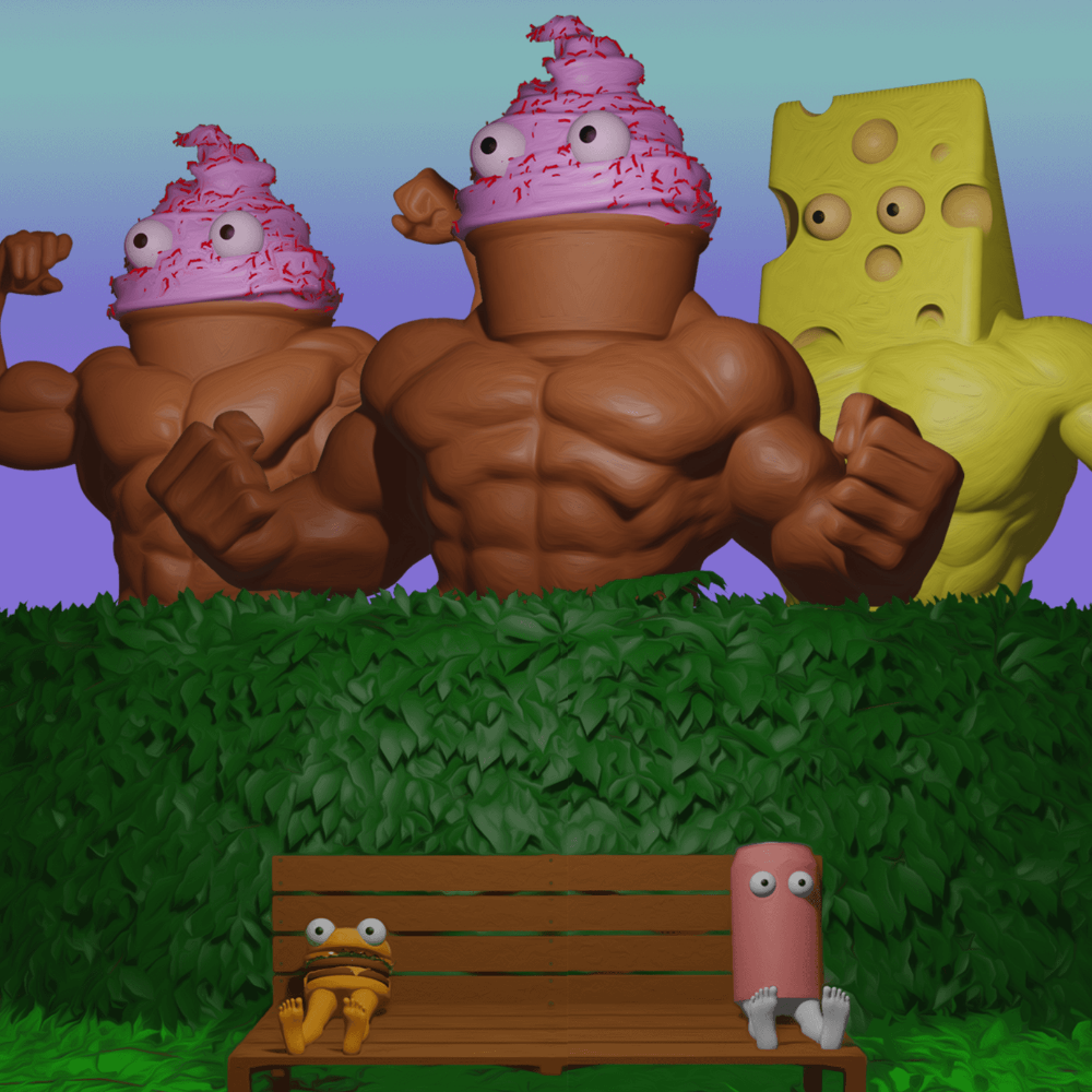 Buff Bois #4 static token preview