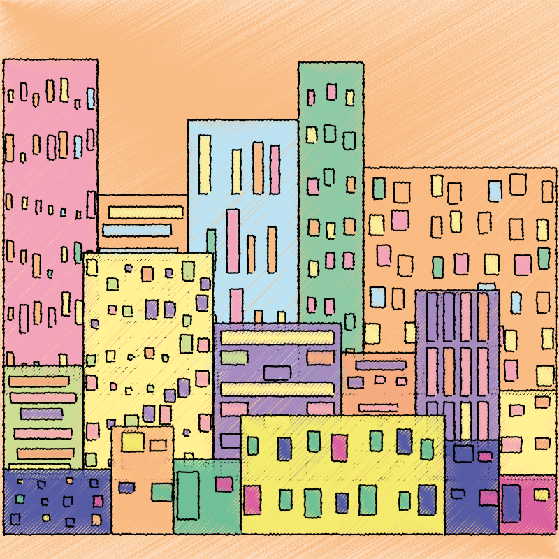 Peaceful City #18 static token preview