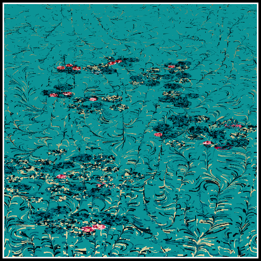 Polluted water lilies #14 static token preview