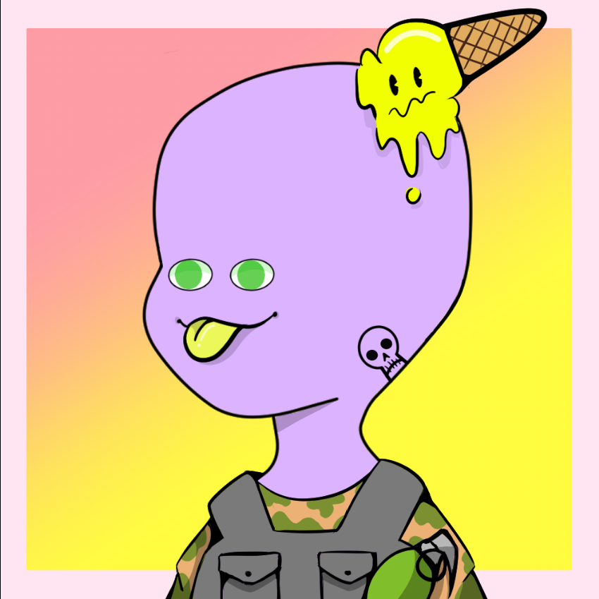 Jelly dudes #1022 static token preview