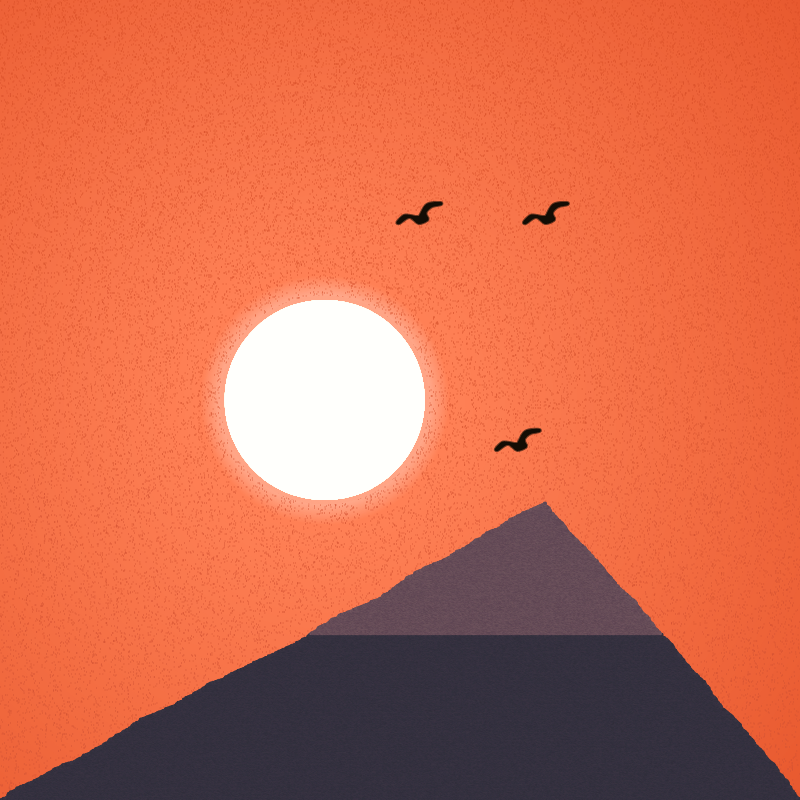 Sunset Serenity #6 static token preview