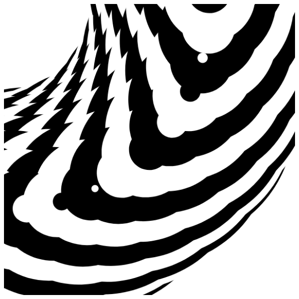 Op Art Generator II #7 static token preview