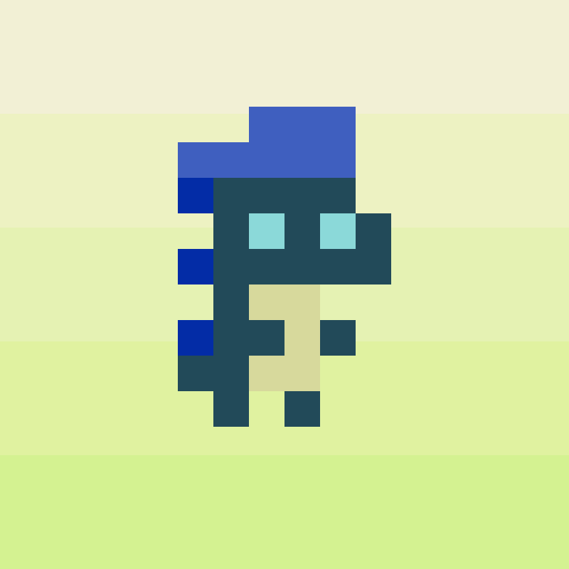 Coded Tiny Dinos #9 static token preview