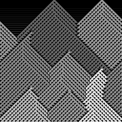 Cellular Mountains #11 static token preview
