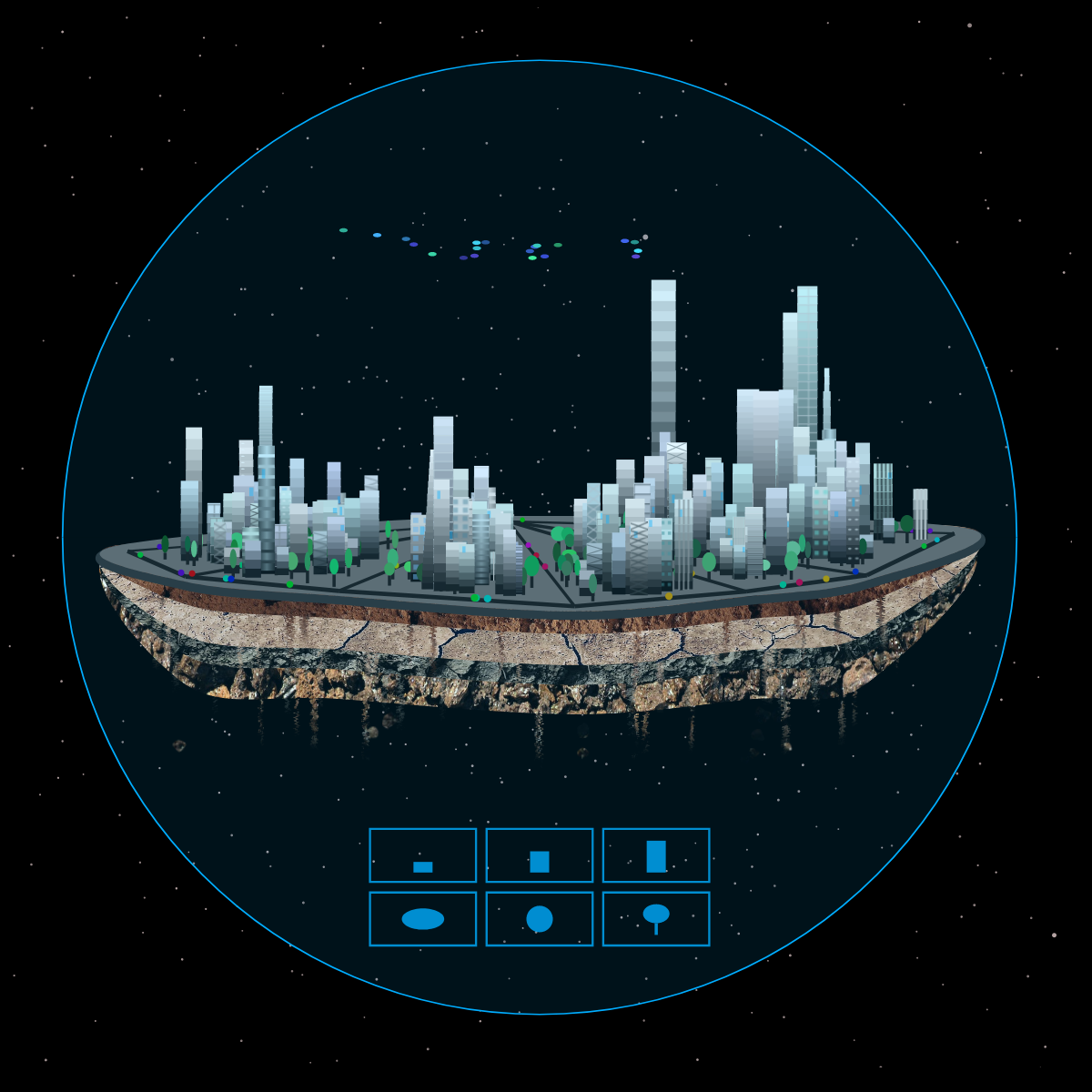 Fluidynamix - Cities #14 static token preview