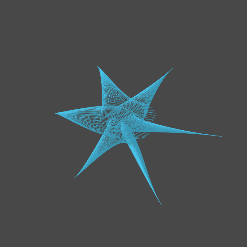 Bezier Jellyfish #7 static token preview