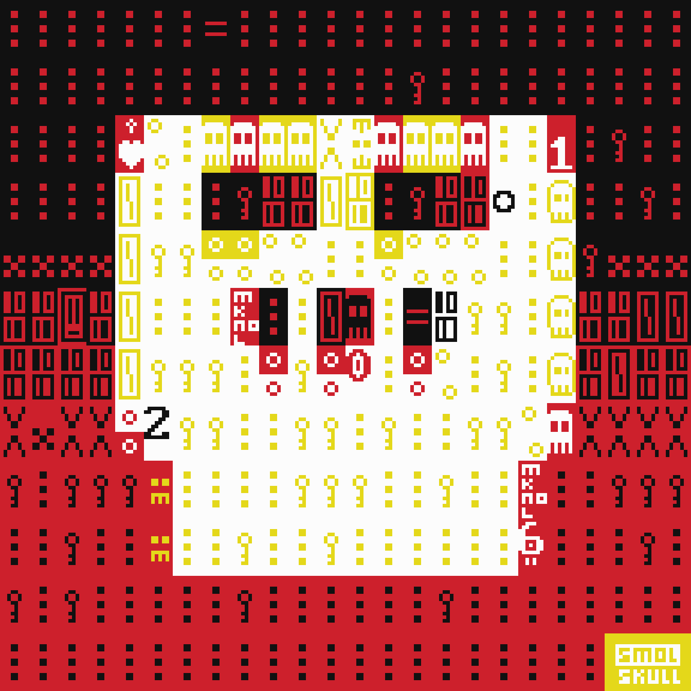 ASCII-SMOLSKULL #229 static token preview