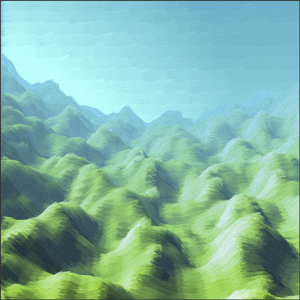 Lush Fields #14 static token preview