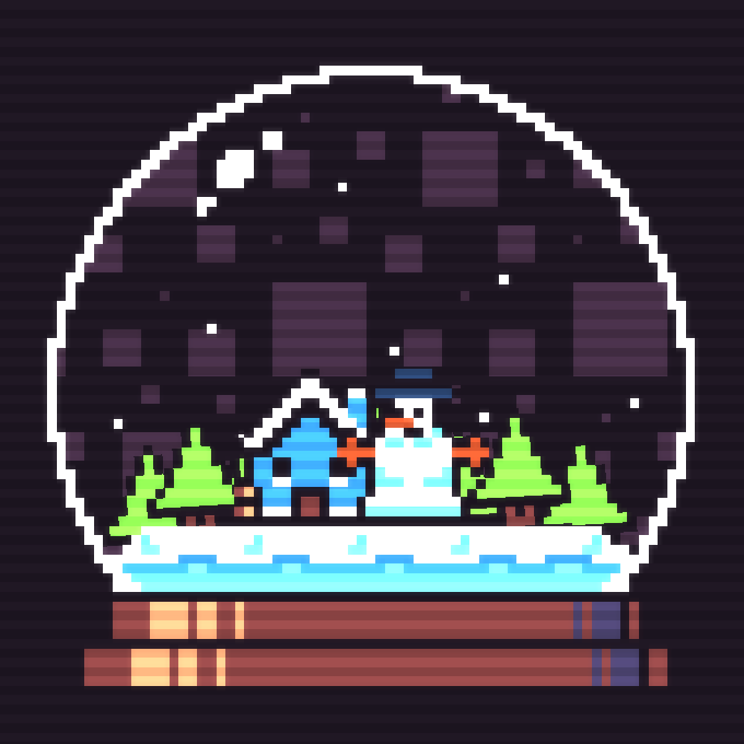 Snow Globe #15 static token preview