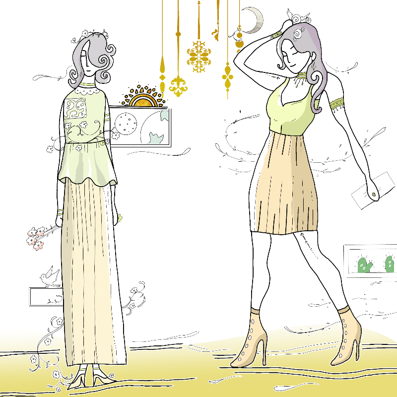 Tradition vs. Modernity among Female (II) #4 static token preview