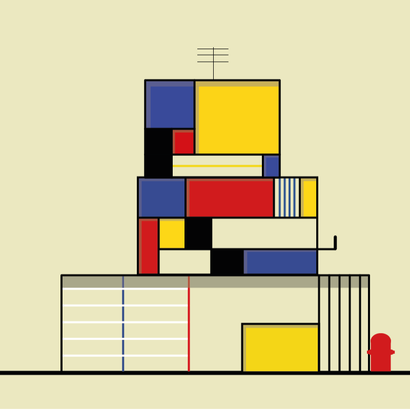The Mondrian’s Houses #21 static token preview