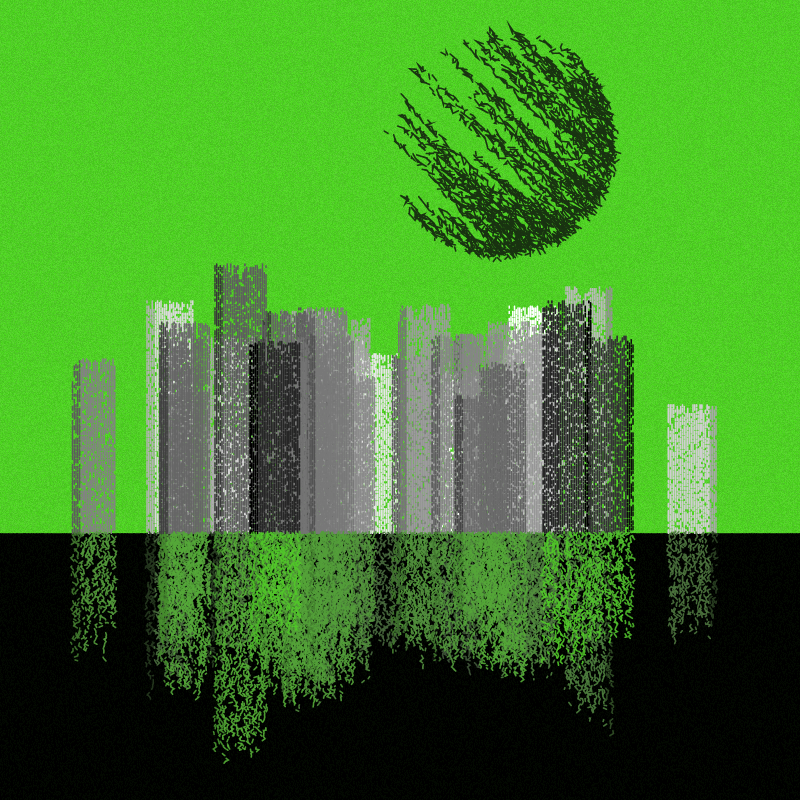 Distorted Decay #8 static token preview
