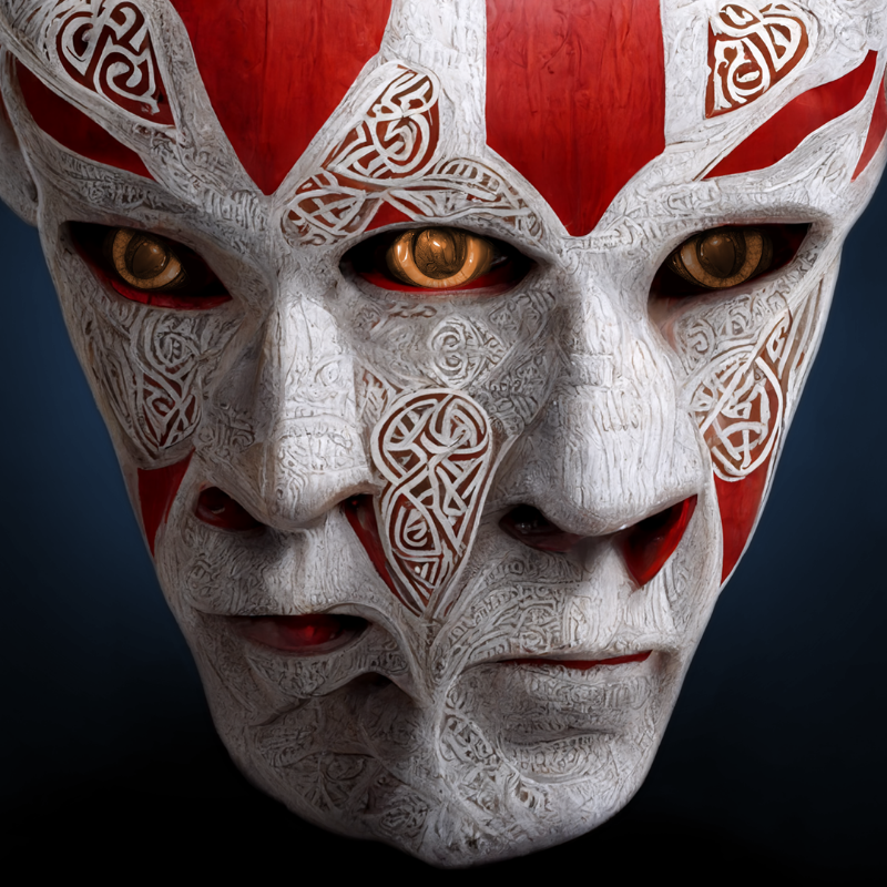 AI Mask #9 static token preview