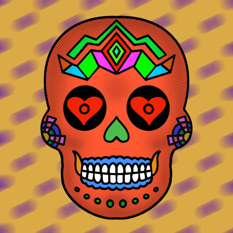Sugar Skulls #147 static token preview