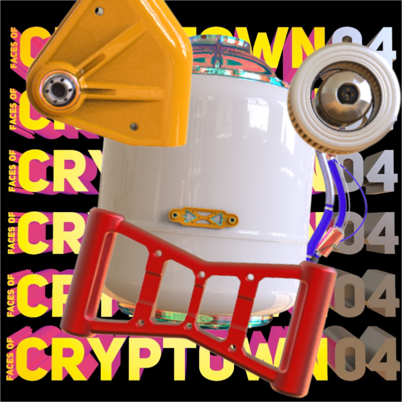 FacesOfCryptown vol.04 #21 static token preview