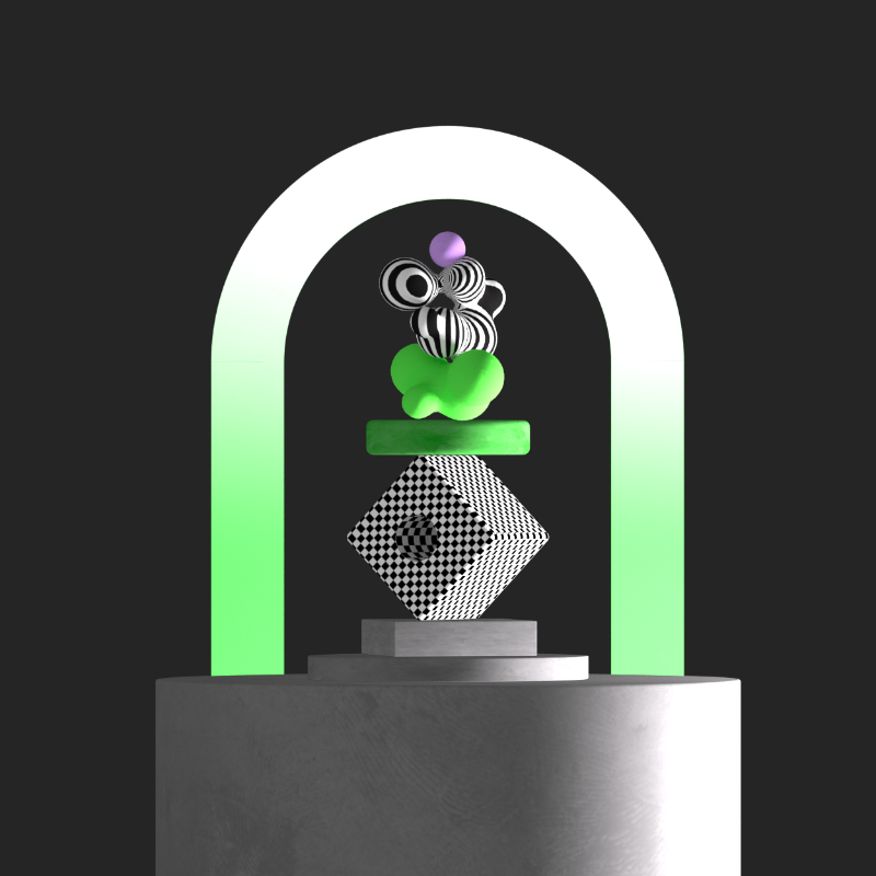Stacked Beauty #4 static token preview