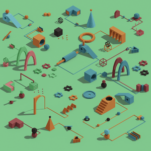 Game land project preview