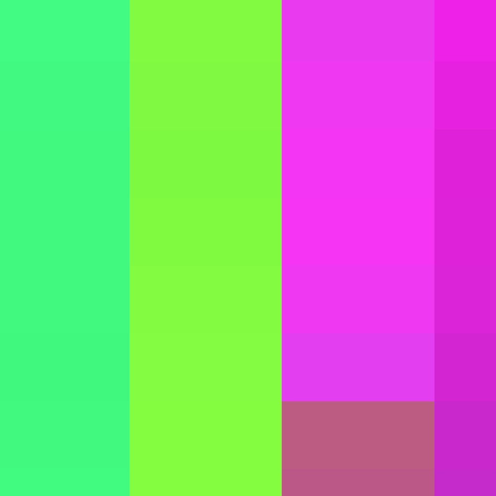 Pixelated Color Study #14 static token preview