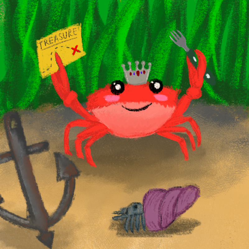 Silly Crab #5 static token preview