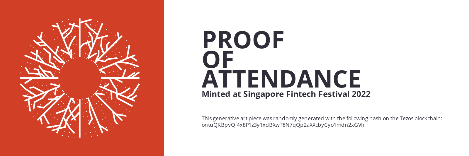 SFF2022 Proof of Attendance Token #877 static token preview