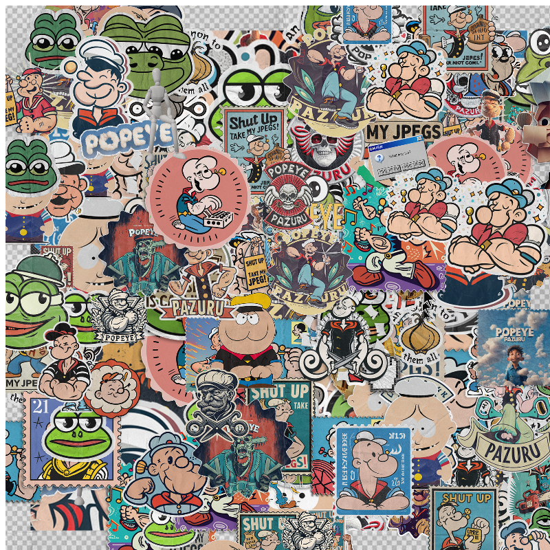 Sticker addict: PEPEYE #12 static token preview