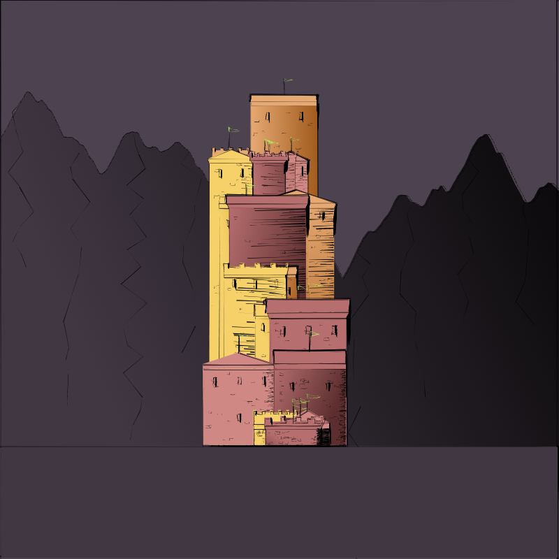 The Fortress II #20 static token preview