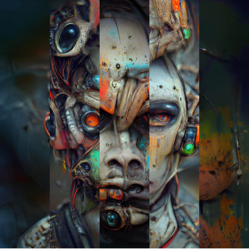 Sliced: Zomborgs #6 static token preview