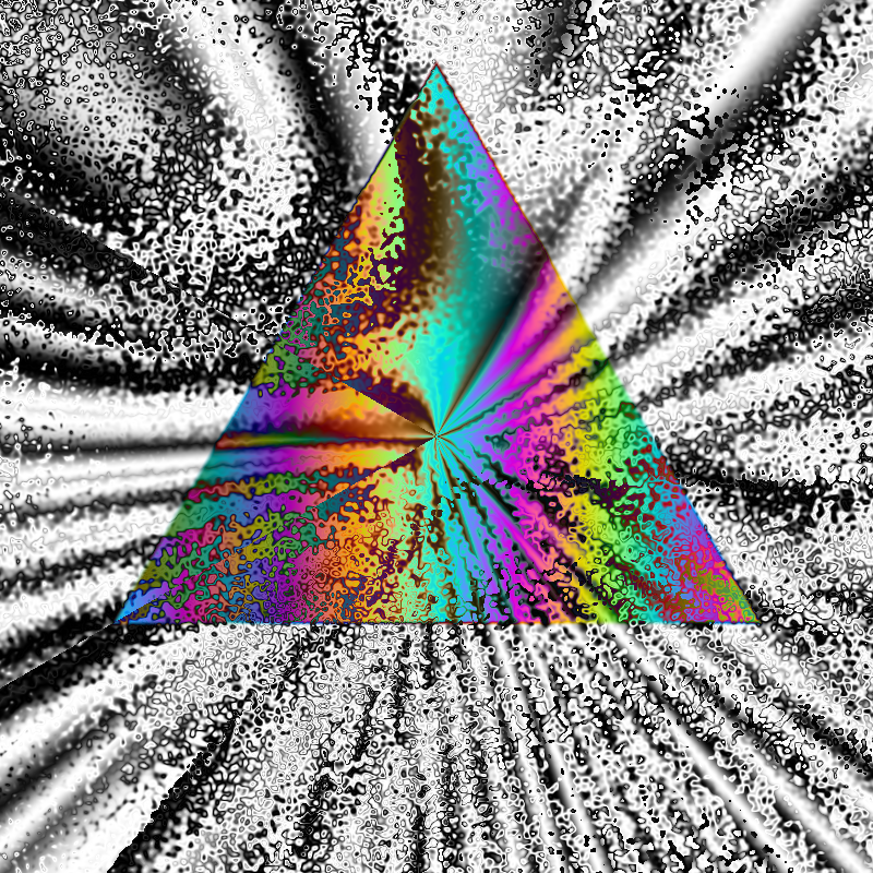 Colorful Triangles #21 static token preview