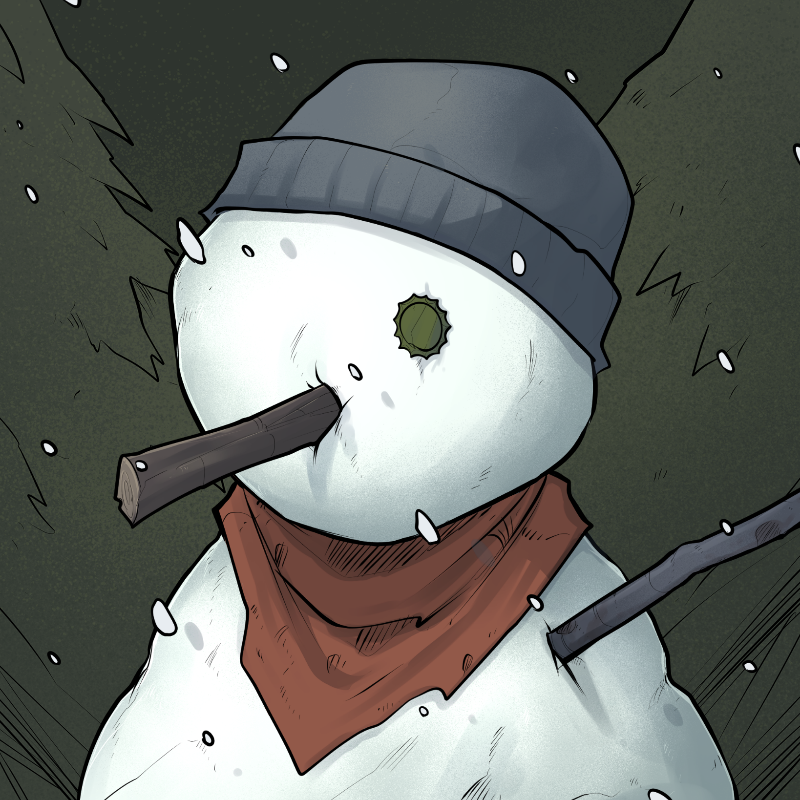 SNOWMENZ #8 static token preview