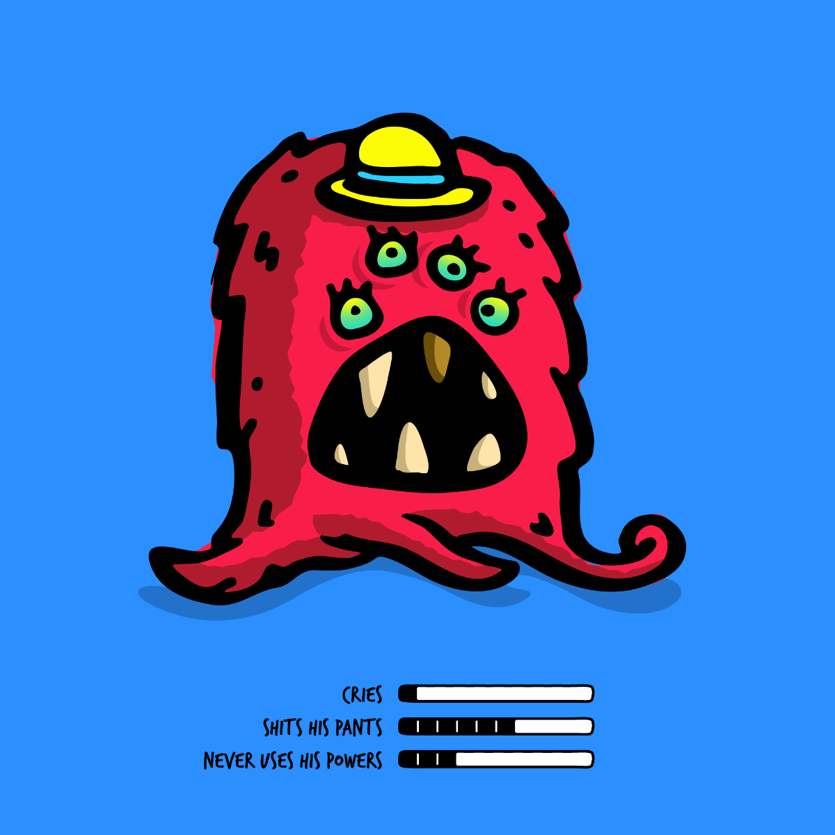Useless Monsters #17 static token preview