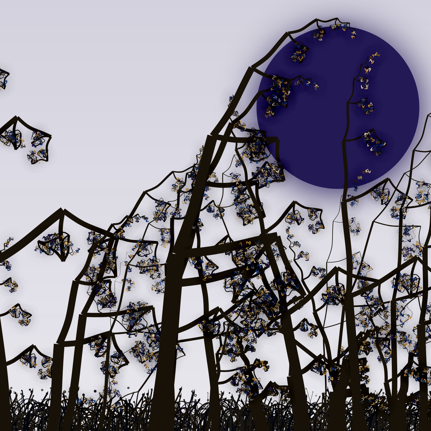 Wildwood Forest #15 static token preview