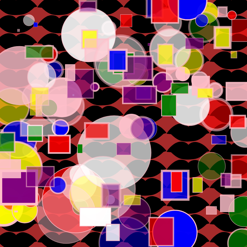 Hectic Shapes #8 static token preview