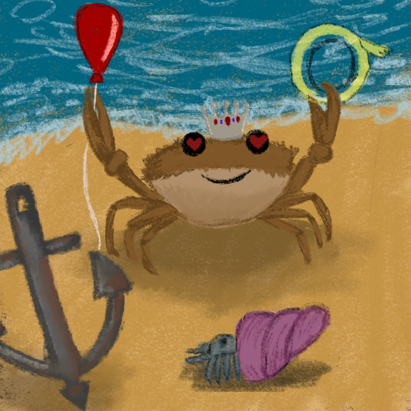 Silly Crab #2 static token preview