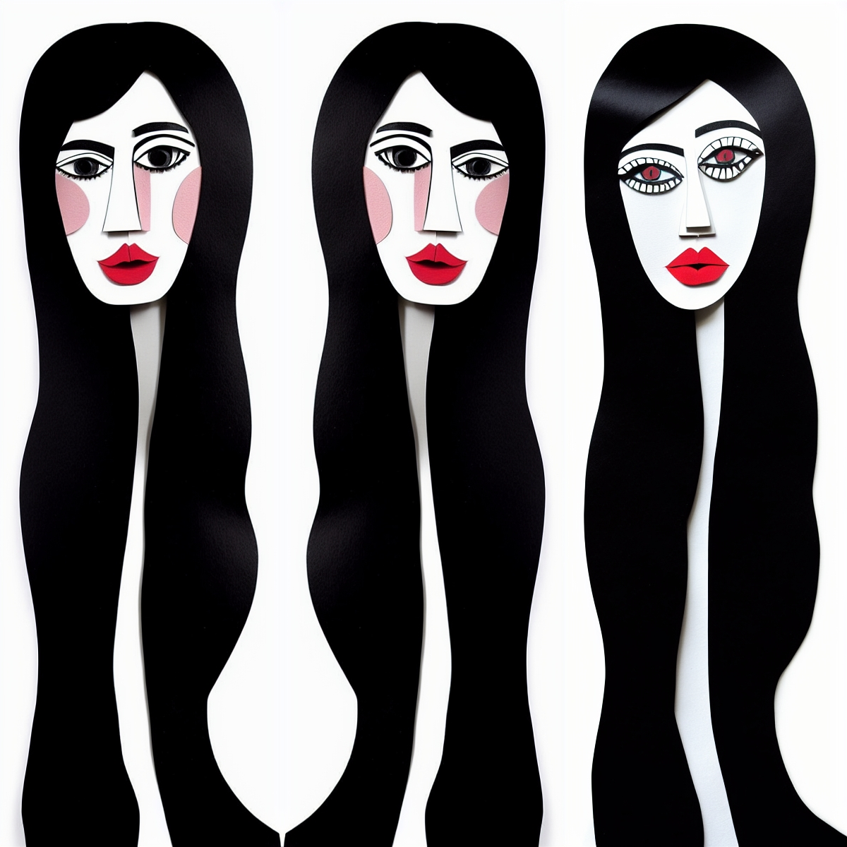 Long hair #4 static token preview