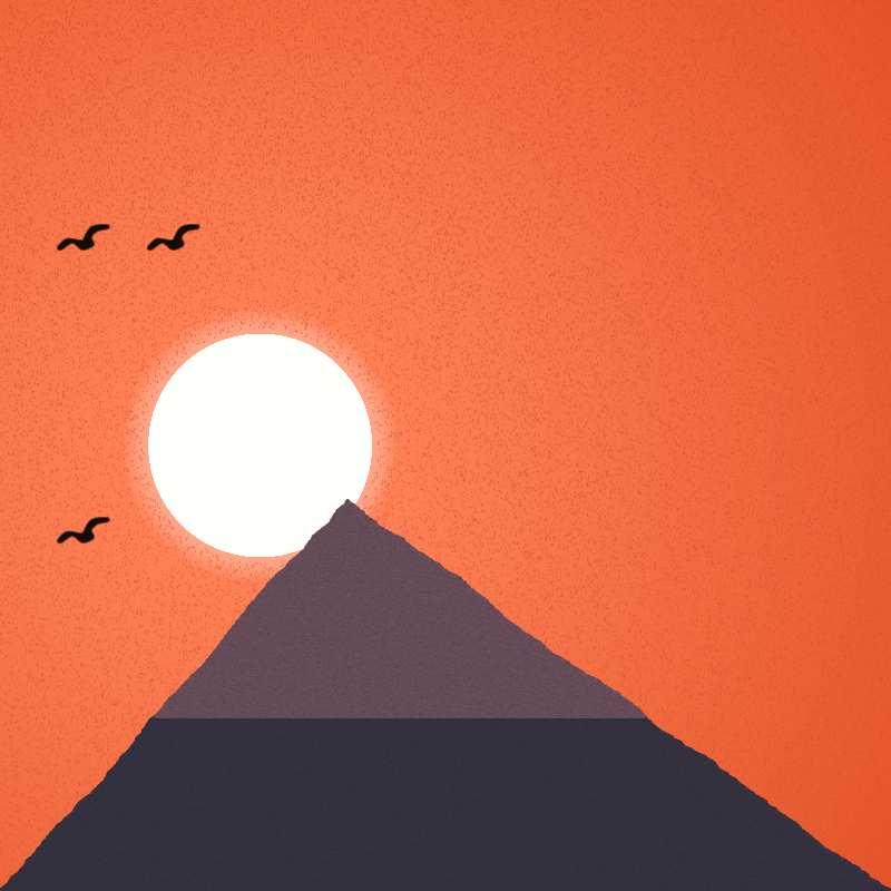 Sunset Serenity #4 static token preview