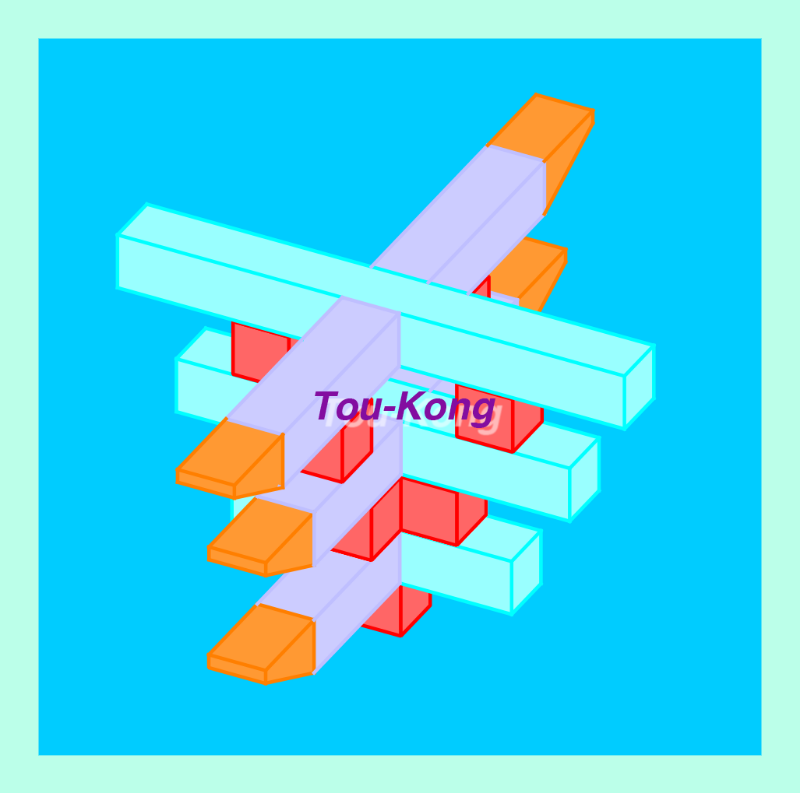 Tou-Kong NFT #16 static token preview
