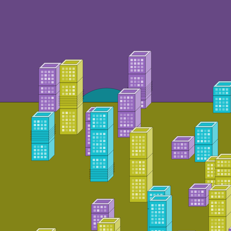 City Lights #2 static token preview