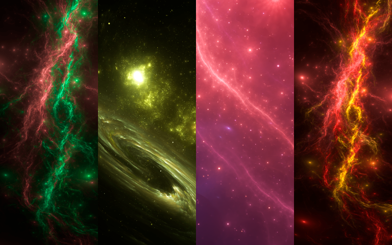 Cosmic Fractal Dream #6 static token preview