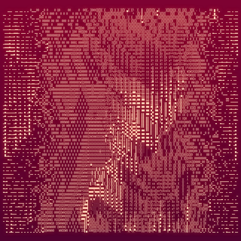 ASCII-SCAPE #15 static token preview