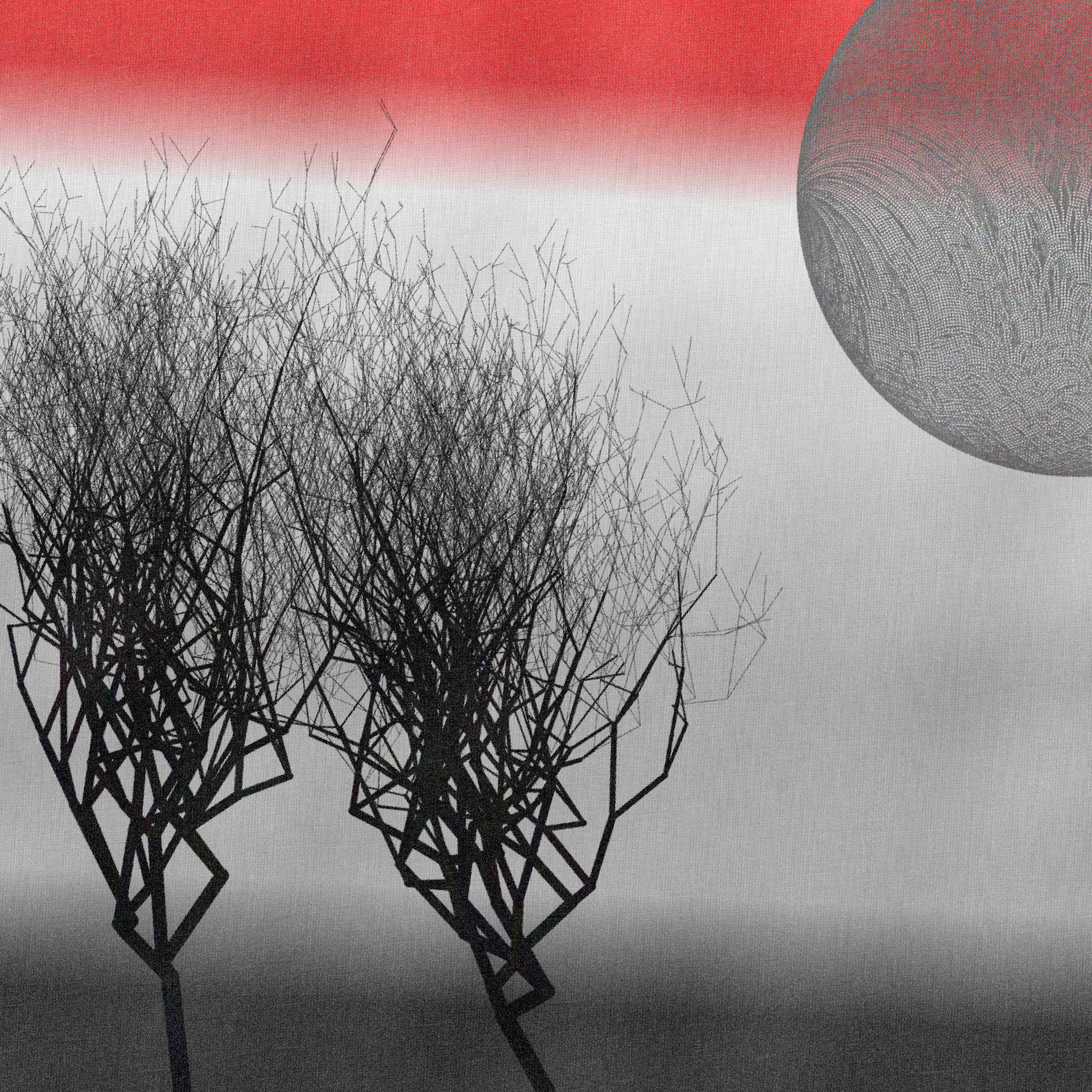 Three dead trees on earth #89 static token preview