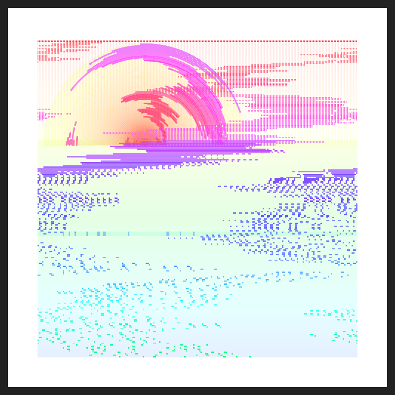 Glitch Acuarela #10 static token preview