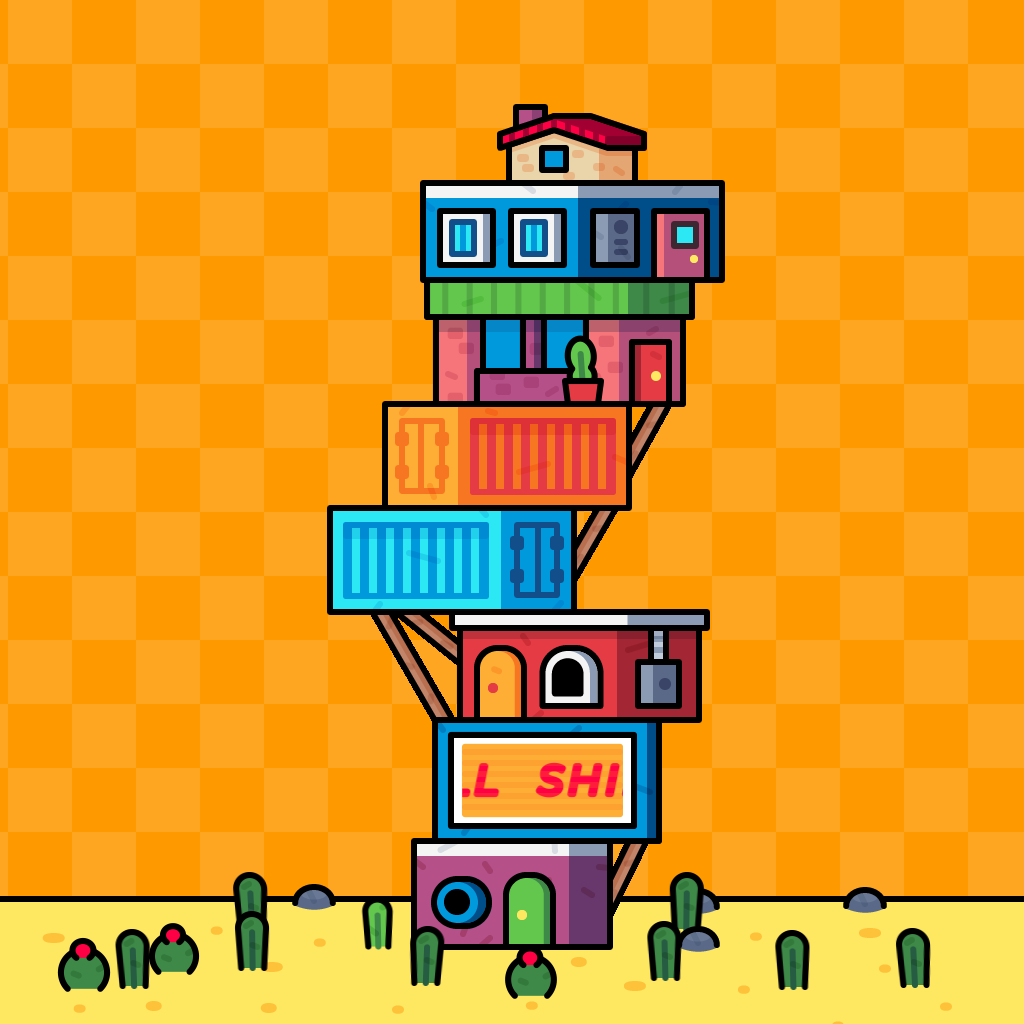 Towerverse #127 static token preview