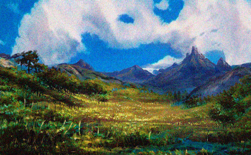 Holy Mountains #7 static token preview