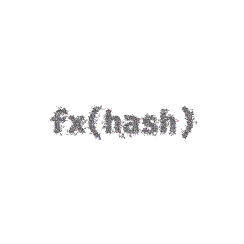 FXHASH Logo with Features #179 static token preview