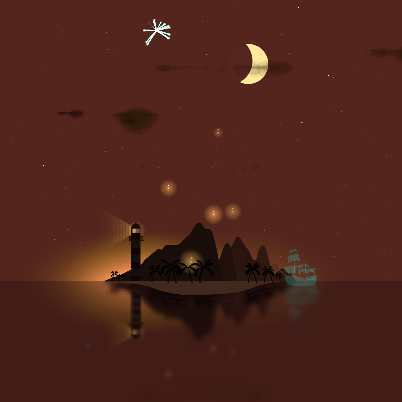 Fireworks Island #12 static token preview