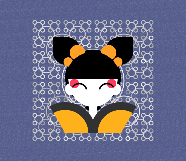 Kimono Doll #10 static token preview