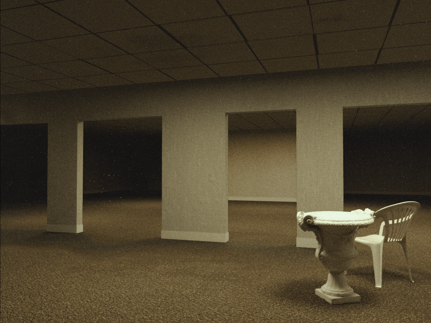 Backrooms Level 455 #3 static token preview